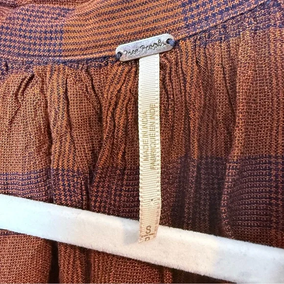 Free People "We The Free" Striped Button Down - Picture 2 of 7